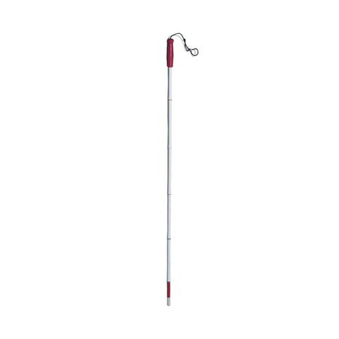 Brazos Putter Style Foldable Blind Cane, Aluminum, 50 in., Black