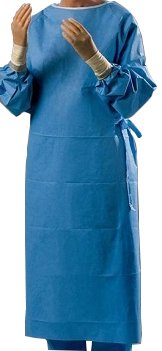 Cardinal Non Reinforced Surgical Gown with Towel, Level 3, 2X Large