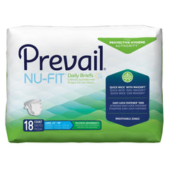 Prevail® Nu Fit® Maximum Incontinence Brief, Medium