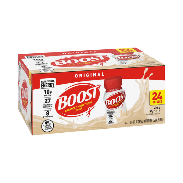 Boost® Original Vanilla Oral Supplement, 8 oz. Bottle, 6 Pack