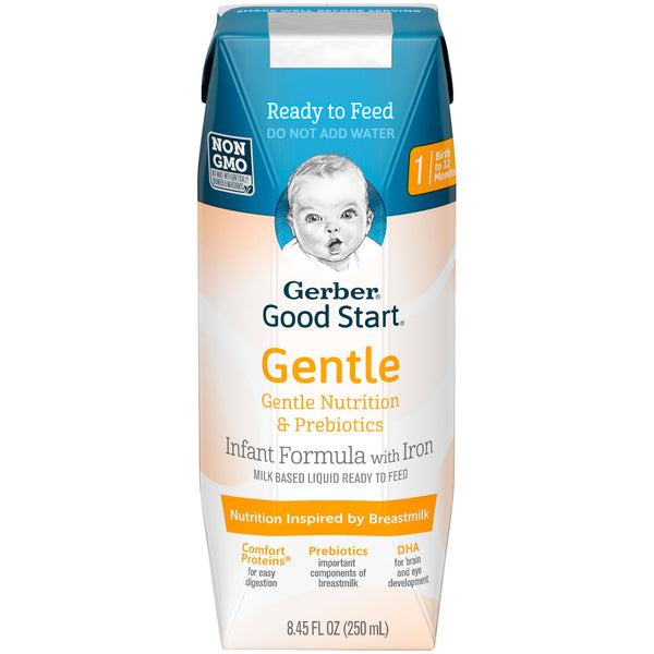 Gerber® Good Start® Gentle NonGMO Ready to Use Infant Formula, 8.45 oz. Carton