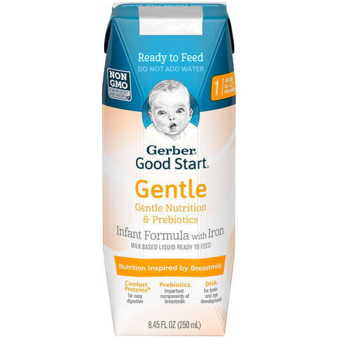 Gerber® Good Start® Gentle NonGMO Ready to Use Infant Formula, 8.45 oz. Carton