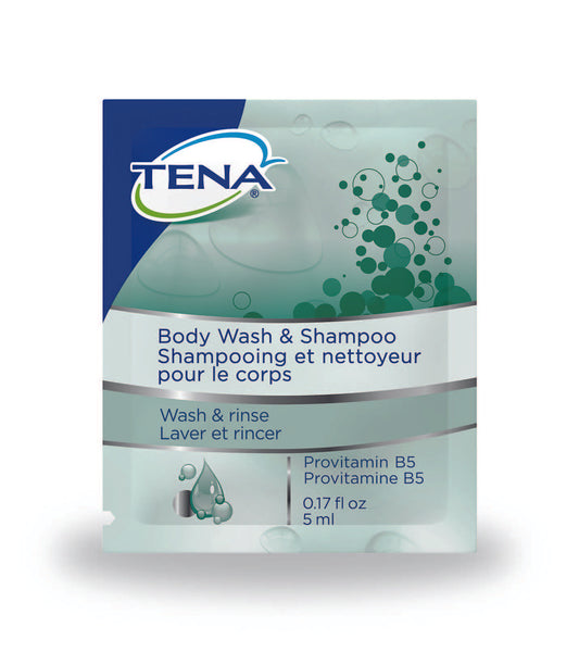 TENA® Shampoo and Body Wash 0.17 oz. Individual Packet