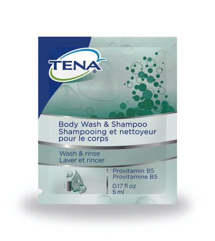 TENA® Shampoo and Body Wash 0.17 oz. Individual Packet