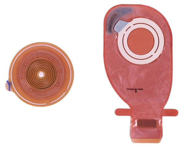 Assura® AC Easiflex® Ostomy Baseplate With 3/8 to 1 3/8 Inch Stoma Opening