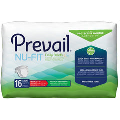 Prevail® Nu Fit® Maximum Incontinence Brief, Medium