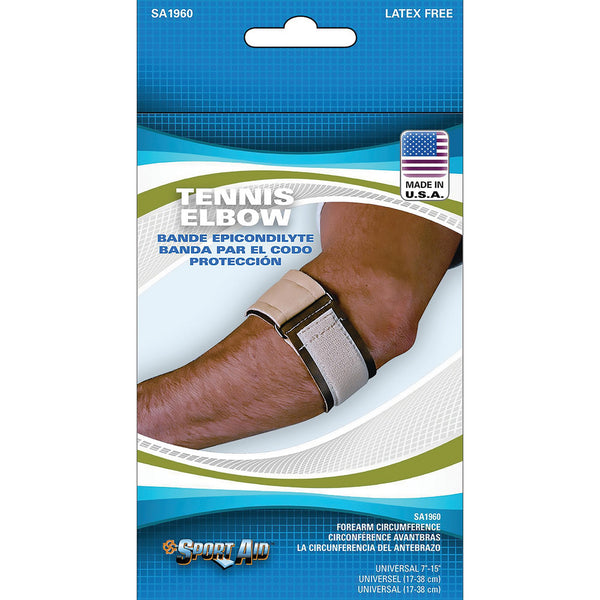 Sport Aid™ Tennis Elbow Support, One Size Fits Most