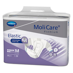 MoliCare® Premium Elastic Incontinence Brief, 8D, Medium