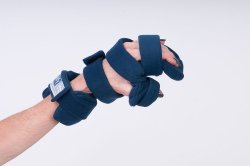 Comfy Splints™ Progressive Right Resting Hand Splint with Five Straps, Small