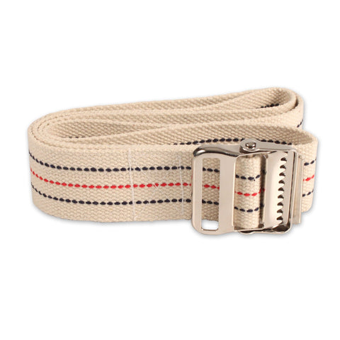 dynarex® Standard Gait Belt, Natural Color w/Metal Buckle, 60 in. x 2 in.