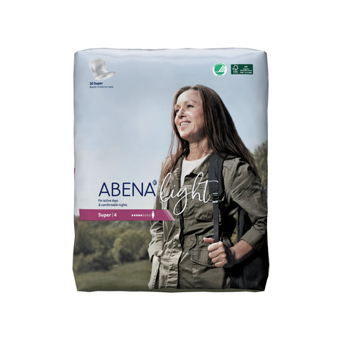 Abena™ Light Super Bladder Control Pad, 17 Inch Length