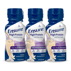 Ensure® High Protein Vanilla Oral Supplement, 8 oz. Bottle