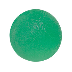 CanDo® Standard Circular Gel Squeeze Ball, Green, Medium