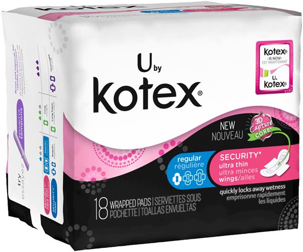 U by Kotex® Security Feminine Pad