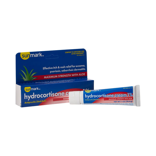 sunmark® Hydrocortisone Itch Relief Ointment, 1 oz. Tube