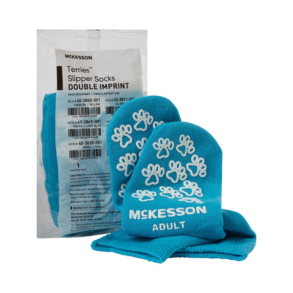 McKesson Terries™ Adult Slipper Socks