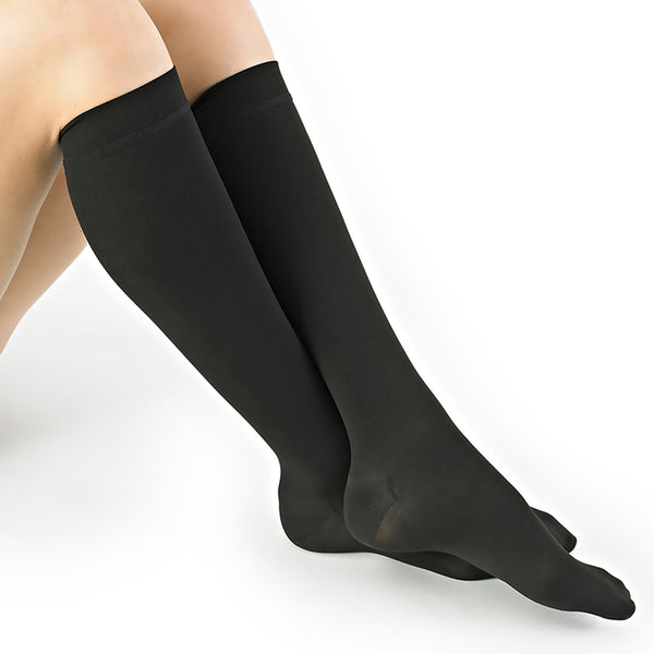 Scott Specialties Knee High Compression Stockings, Black