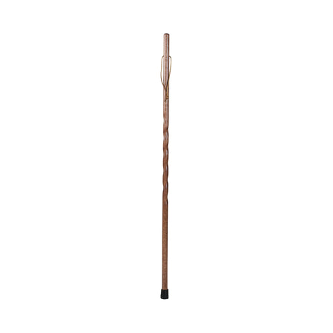 Brazos™ Wood Hiking Staff, Twisted Red Oak Print