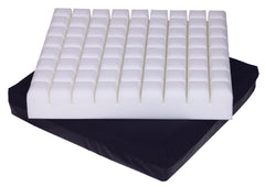 Geo Matt® PRT Seat Cushion, 18 in. W x 16 in. D x 3 in. H, Foam, Black, Non inflatable