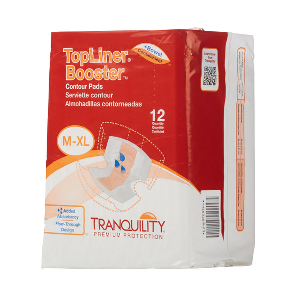 Tranquility® Top Liner® Added Absorbency Incontinence Booster Pad, 13½ x 21½ Inch