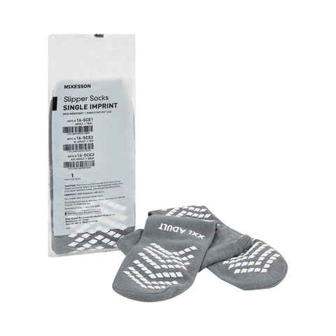 McKesson Slipper Socks, 2X Large - Adroit Medical Equipment