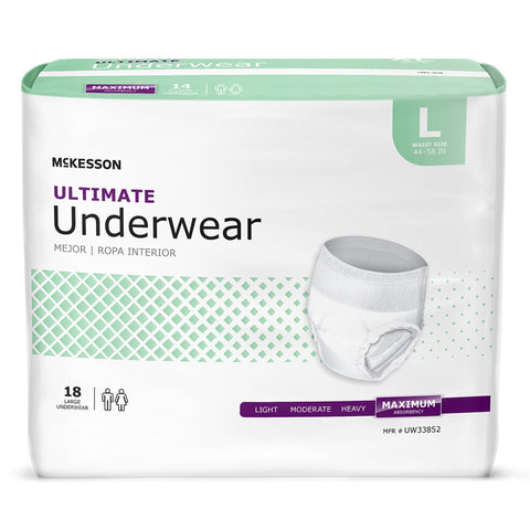 McKesson Ultimate Maximum Absorbent Underwear