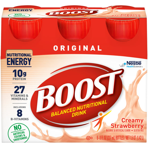 Boost® Original Strawberry Oral Supplement, 8 oz. Bottle