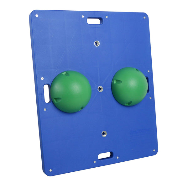 CanDo® Balance Board Combo™, Rectangular Wobble / Rocker, Green