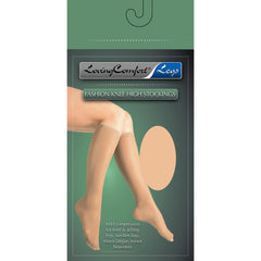 Loving Comfort® Firm Compression Knee High Stockings, Medium, Black