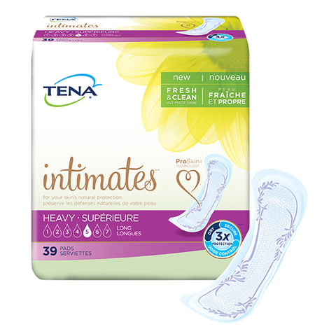 Tena® Intimates™ Heavy Long Bladder Control Pad, 15 Inch Length - Adroit Medical Equipment