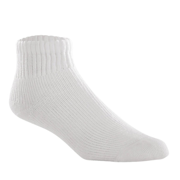 Sensifoot™ Diabetic Compression Crew Socks, White