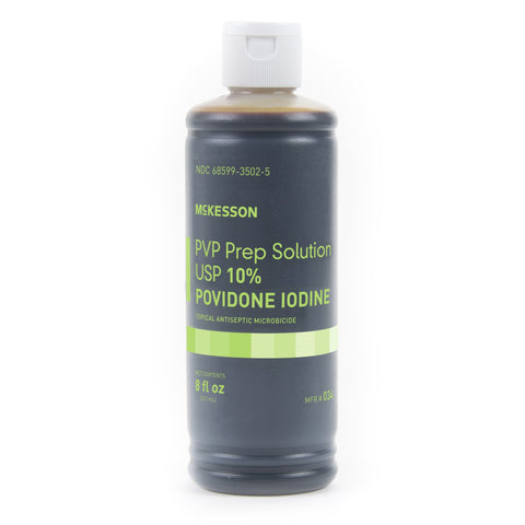 McKesson PVP Prep Solution USP 8 oz. Flip Top Bottle
