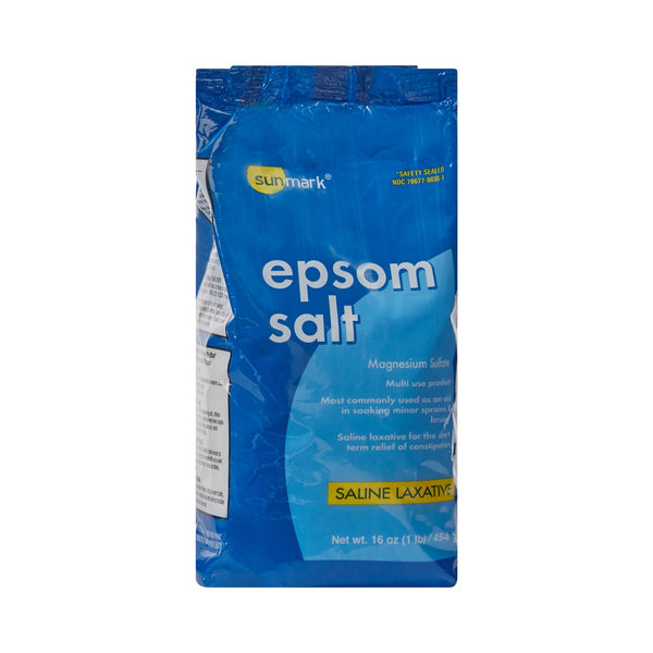 sunmark® Magnesium Sulfate USP Epsom Salt, 1 lb. Pouch