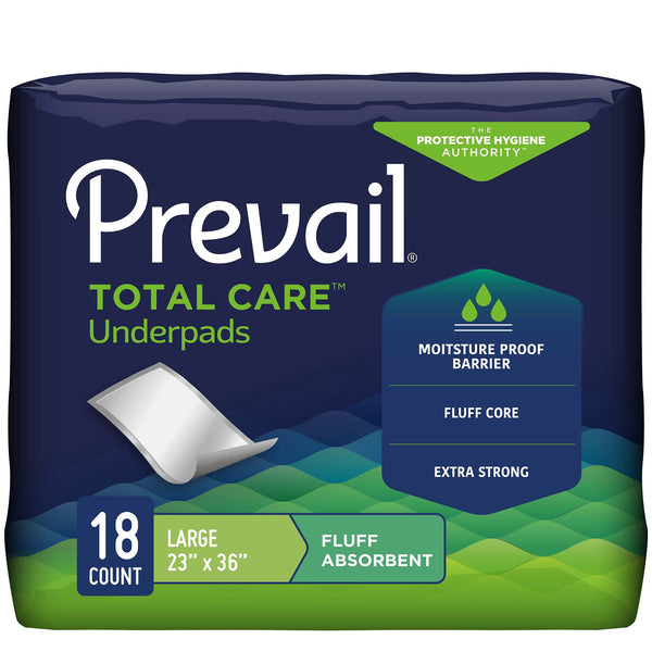 Prevail® Fluff Underpad, 23 x 36 Inch
