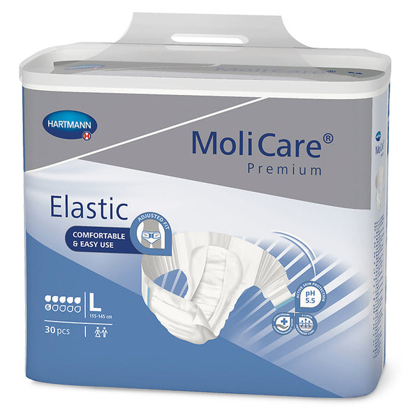 MoliCare® Premium Elastic Incontinence Brief, 6D, Large