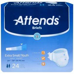 Attends® Briefs, Youth / Small