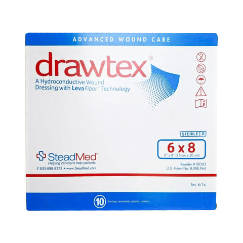 Drawtex® Non Adherent Dressing, 6 x 8 inch