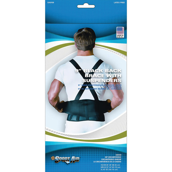 Sport Aid™ Back Support Belt with Stays, Extra Large