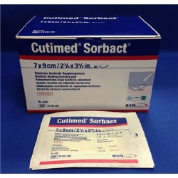 Cutimed® Sorbact® Wound Dressing, 2.8 x 3½ Inch