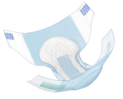 Wings™ Ultra Hook & Loop Quilted Extra Heavy Absorbency Incontinence Brief