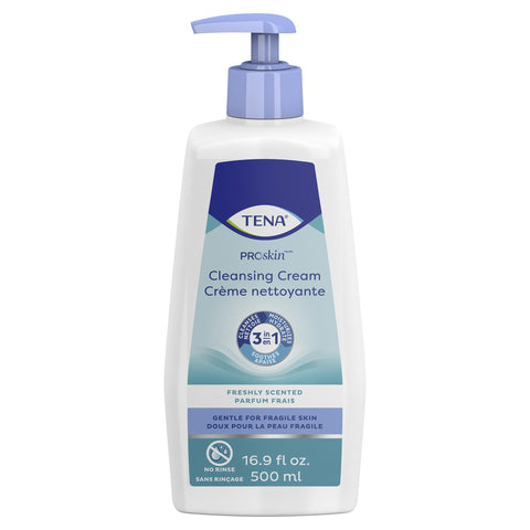 TENA® Scented Cleansing Cream, Pump Bottle