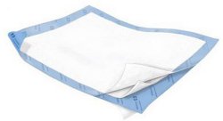 Wings™ Quilted Premium XXL Maximum Absorbency Positioning Underpad, 40 x 57 Inch - Adroit Medical Equipment