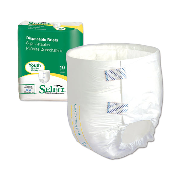 Select® Incontinence Brief, Youth