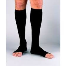 JOBST® Male Knee High Compression Open Toe Socks, Medium