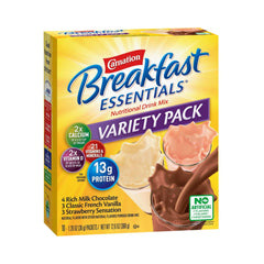 Carnation® Breakfast Essentials® Variety Oral Supplement, 10 Packet per Box