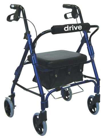drive™ Deluxe 4 Wheel Rollator
