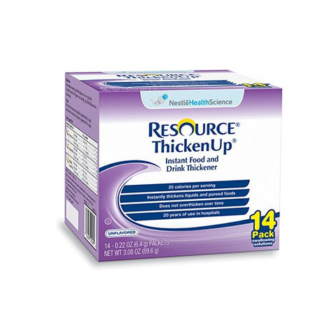 Resource® ThickenUp® Clear Food and Beverage Thickener, 25 lb. Bag