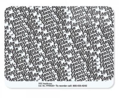 Identi Hide™ Pre Printed Label