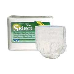 Select® Heavy Protection Absorbent Underwear, Small, 25 per Package