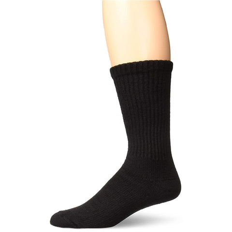 Sensifoot™ Compression Crew Socks, Medium, Black